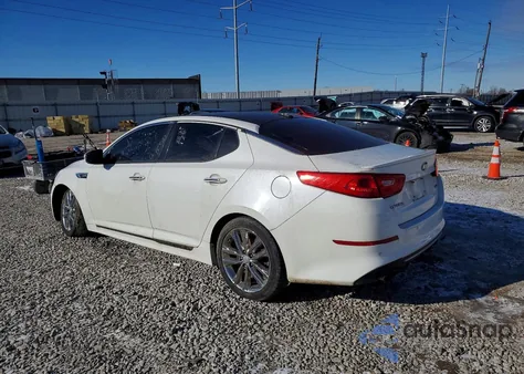2015 Kia Optima Sx from USA, damaged, VIN 5XXGR4A66FG426345